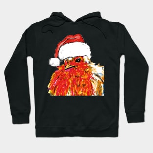 Christmas Robin Hoodie